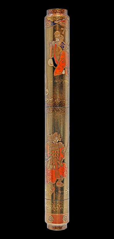 TAIHERAKU - Maki-e fountain pen, an embodiment of great happiness and prosperity.